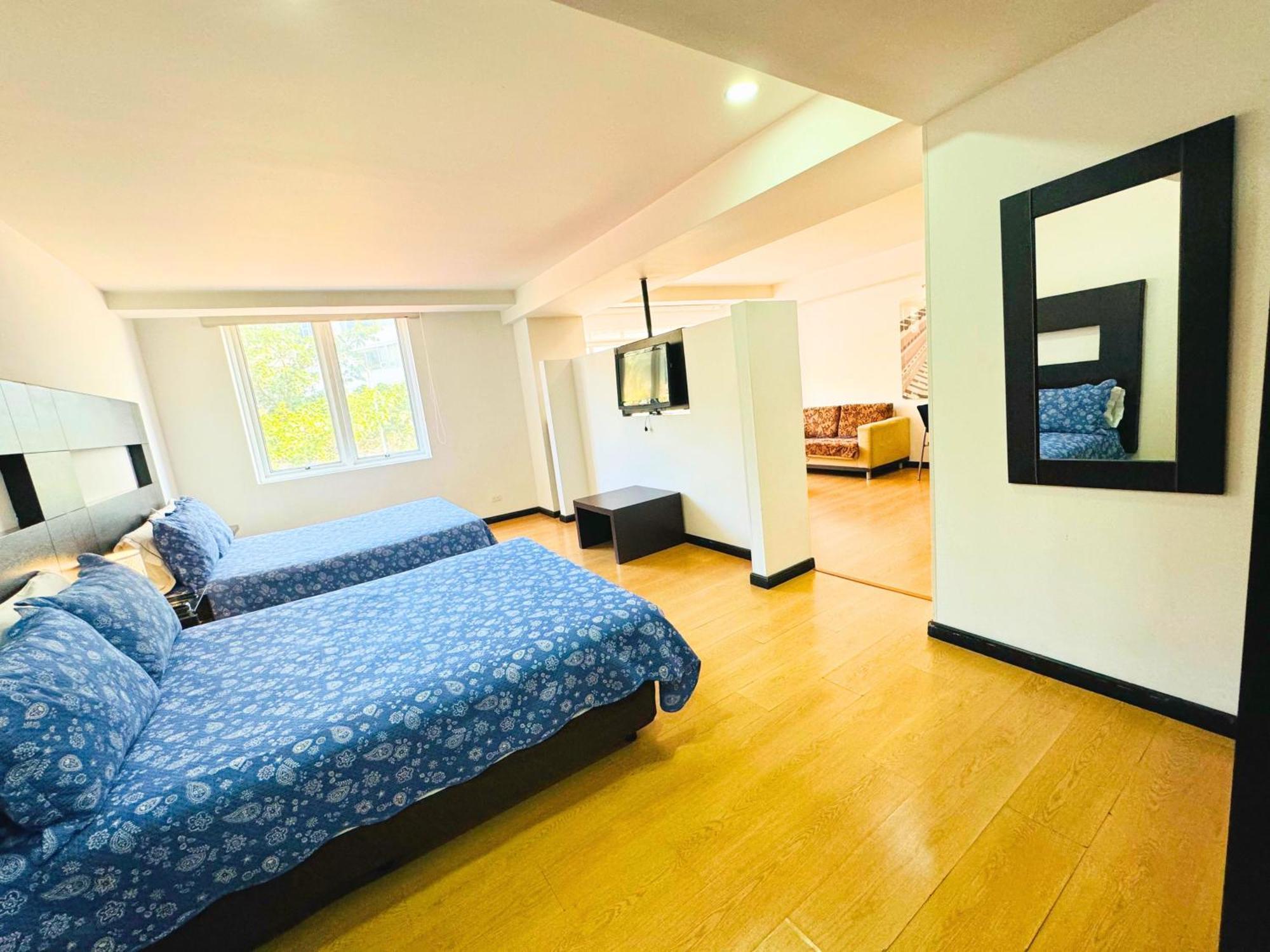 Aparta Suite Continental Bogota Buitenkant foto
