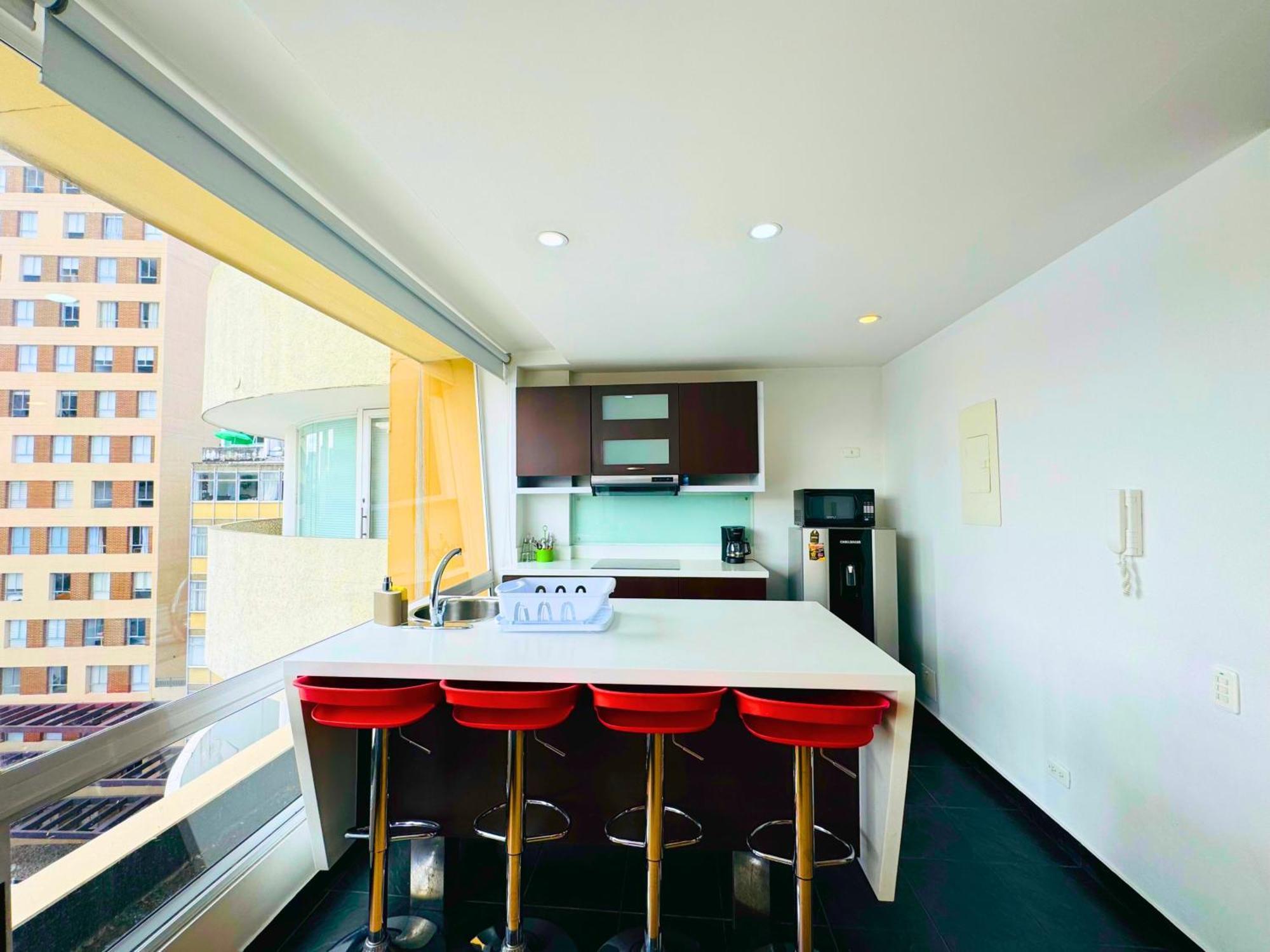 Aparta Suite Continental Bogota Buitenkant foto