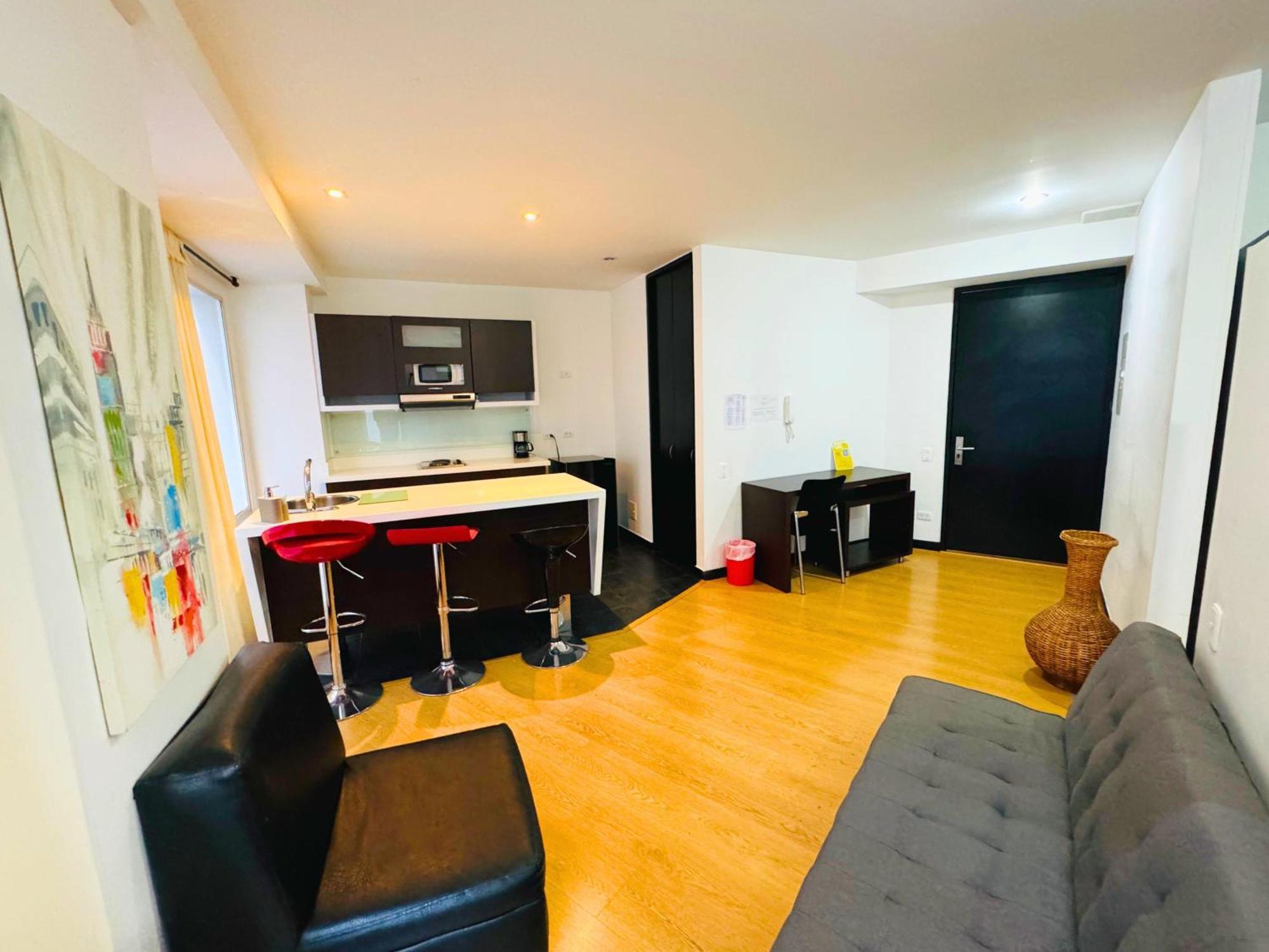 Aparta Suite Continental Bogota Buitenkant foto